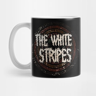 The White Stripes vintage design on top Mug